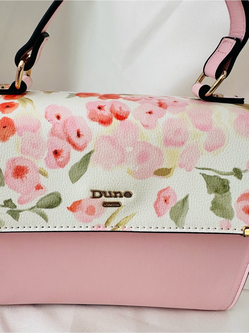Dune London Floral Top Handle Crossbody Handbag w/ Matching Wallet - Picture 13 of 13